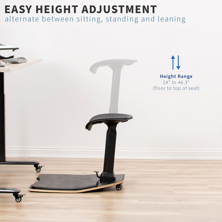 Posture Chair with Anti-Fatigue Mat – VIVO - desk solutions, screen  mounting, and more