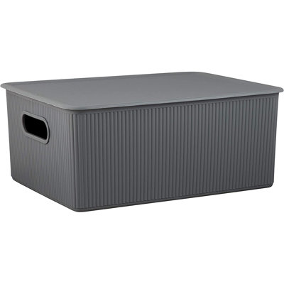Ribbed Plastic Box Set