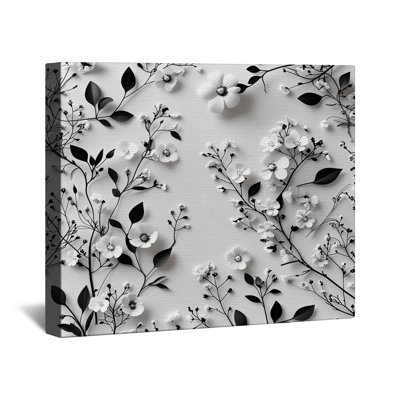 Floral Canvas Gallery Wrap Nature Wall Decor in Many Sizes