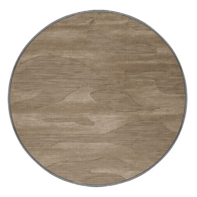 Machine Washable Abstract Grey Area Rug