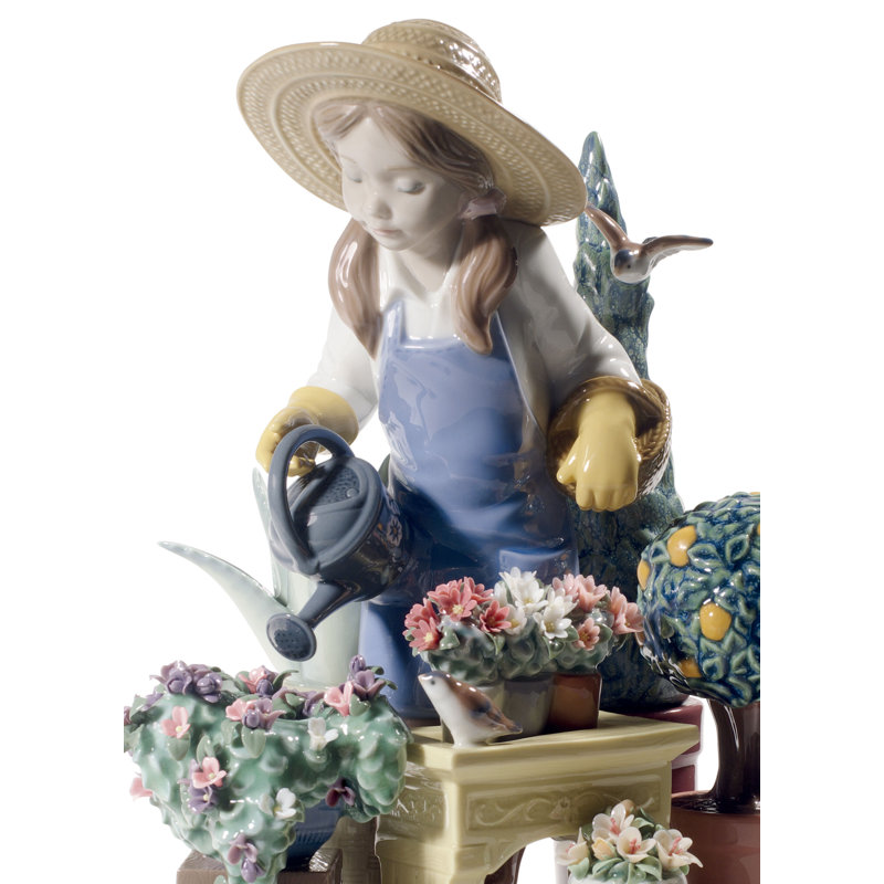 In My Garden Girl Figurine