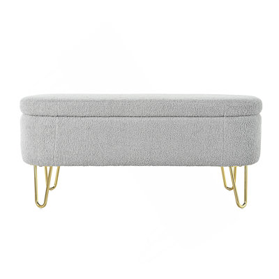Lataif Oval Storage Bench