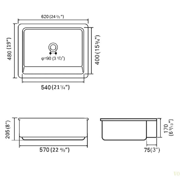 Dimensions du produit