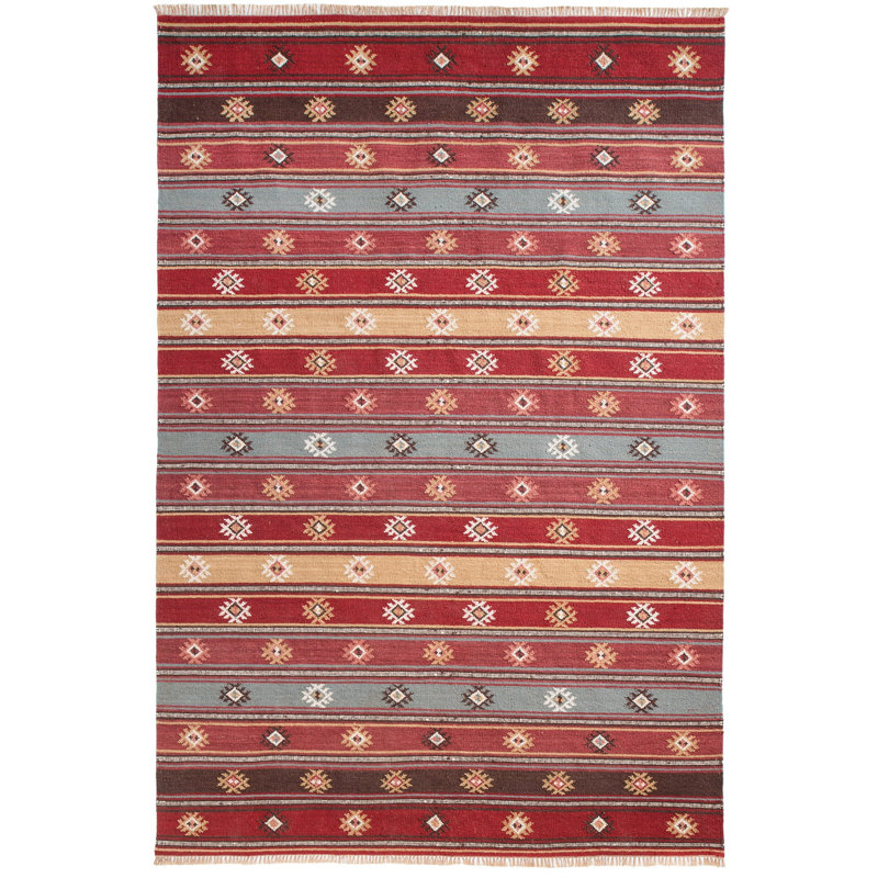 Simba Striped Hand Woven Area Rug, Rectangle 180 x 270cm