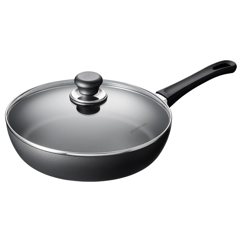 Poêle à sauter en aluminium avec couvercle SCANPAN Classic