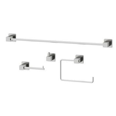Meridian 4-Piece Bathroom Hardware Set