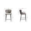 Mireille Upholstered Adjustable Height Bar Stool with Steel Frame-1212140444-1212140446