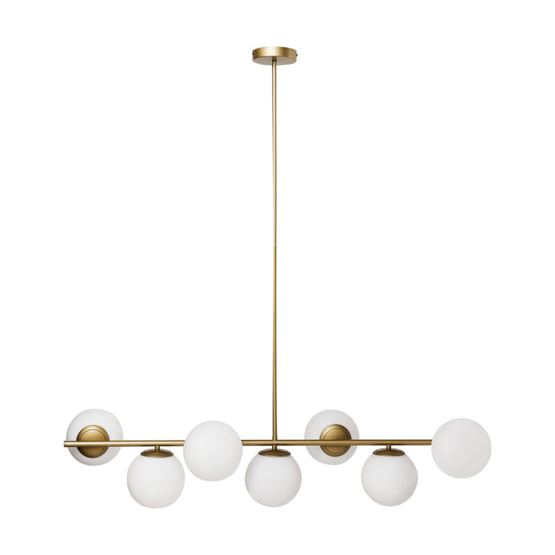 7 - Light Chrome Bulb Pendant