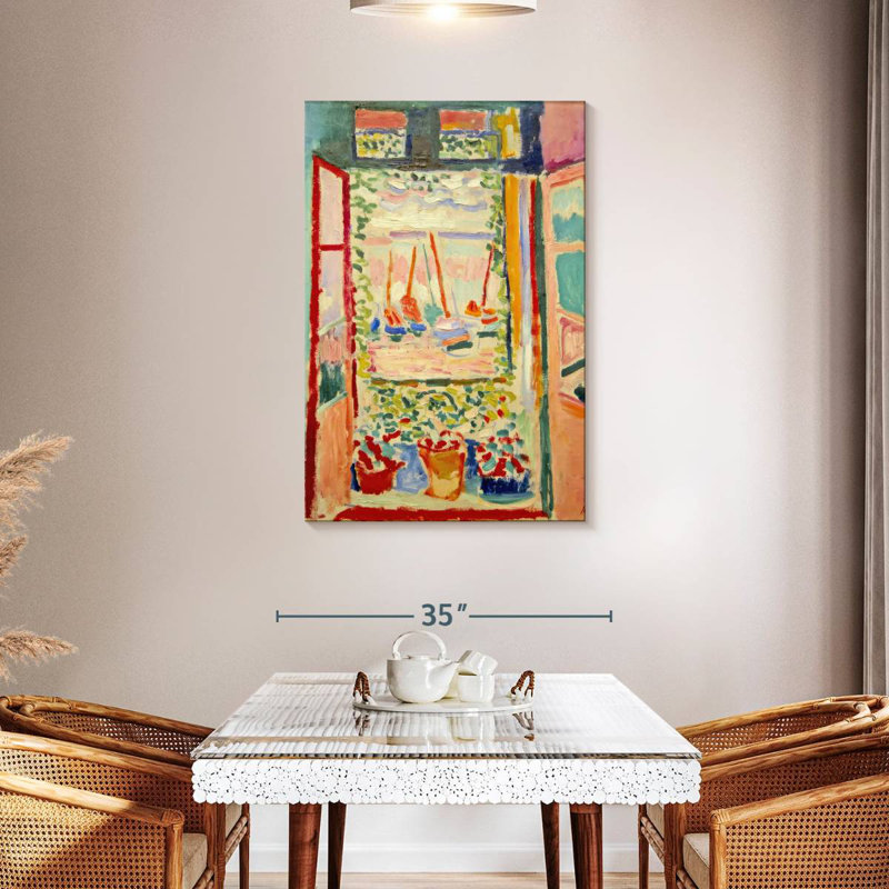 Open Window Collioure, 45" H x 30" W