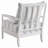 Upholstered Stripe Accent Chair