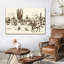 «Vintage Western», reproduction sur toile-1001076481