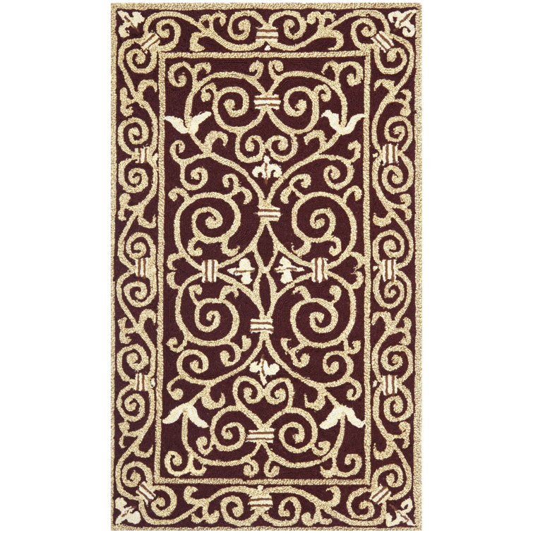 Brayton Hand Hooked Wool Pile Oriental Rug