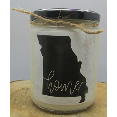 White Cotton And Bergamot Scented Jar Candle