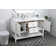 Heath 54'' Single Bathroom Vanity with Engineered Marble Top