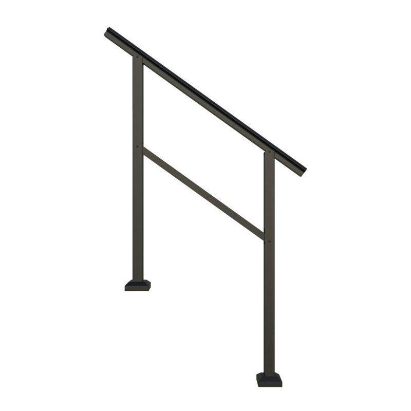 4 ft. Aluminum Transition Handrail