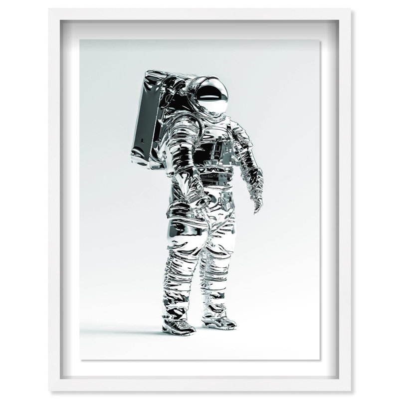 Astroman I Shadowbox Floating by Oliver Gal, 31.5" H x 25.5" W