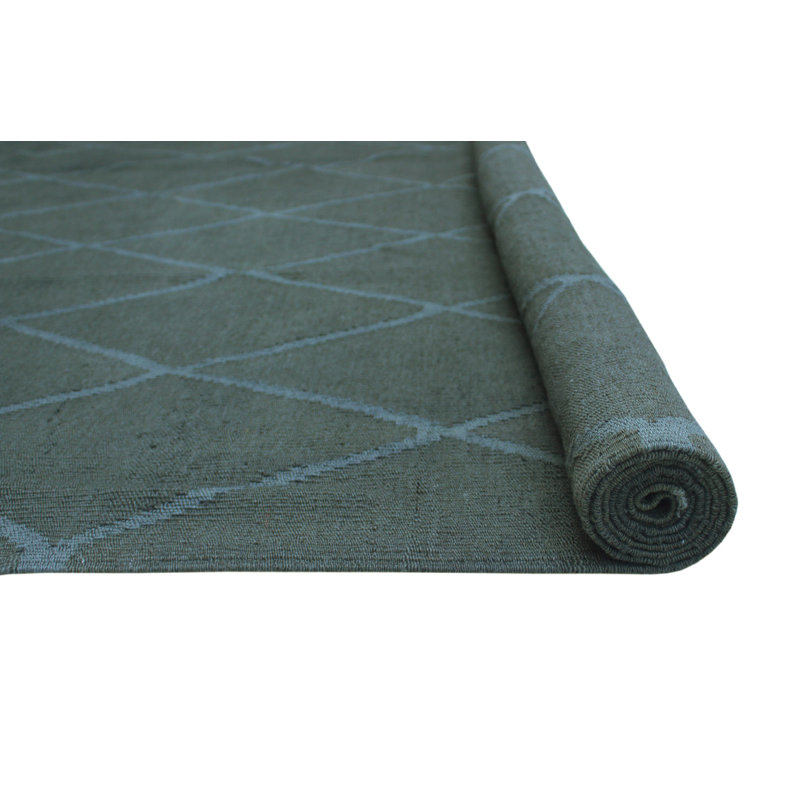 Shetler Wool Geometric Indoor Rug