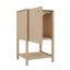 Meuble-lavabo autoportant de 20 po avec lavabo encastré, unité simple avec porte à fermeture douce