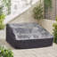 River 2 Seater Garden Sofa Modular Chaise with Coffee Table - Luxury Patio Day Bed (Cover Included)-94883814