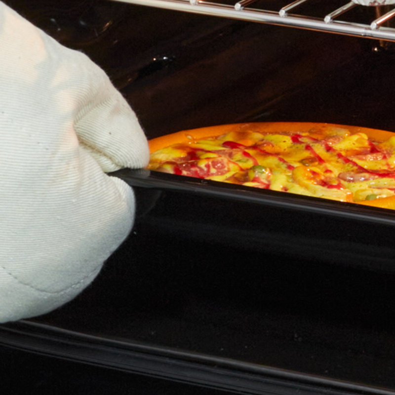 24'' Electric Single Wall Oven, Built-In Convection System with 8 Cooking Functions