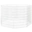 Granby Free Range Animal Enclosure 8-Panel 54x80 cm Galvanised Iron-1658355164