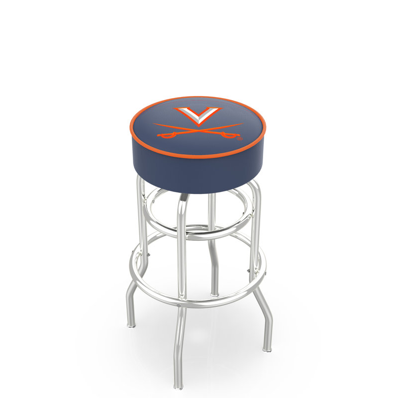 NCAA Swivel Bar & Counter Stool, Counter Stool (25" Seat Height), Virginia