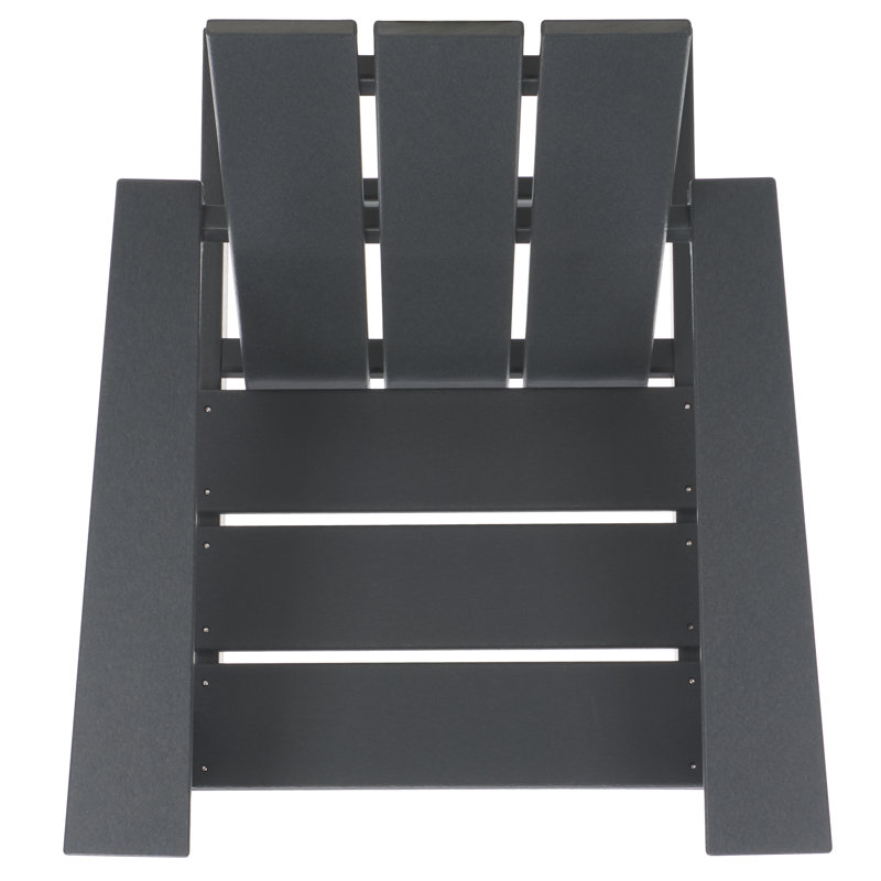 All Weather Adirondack Chair, Gray