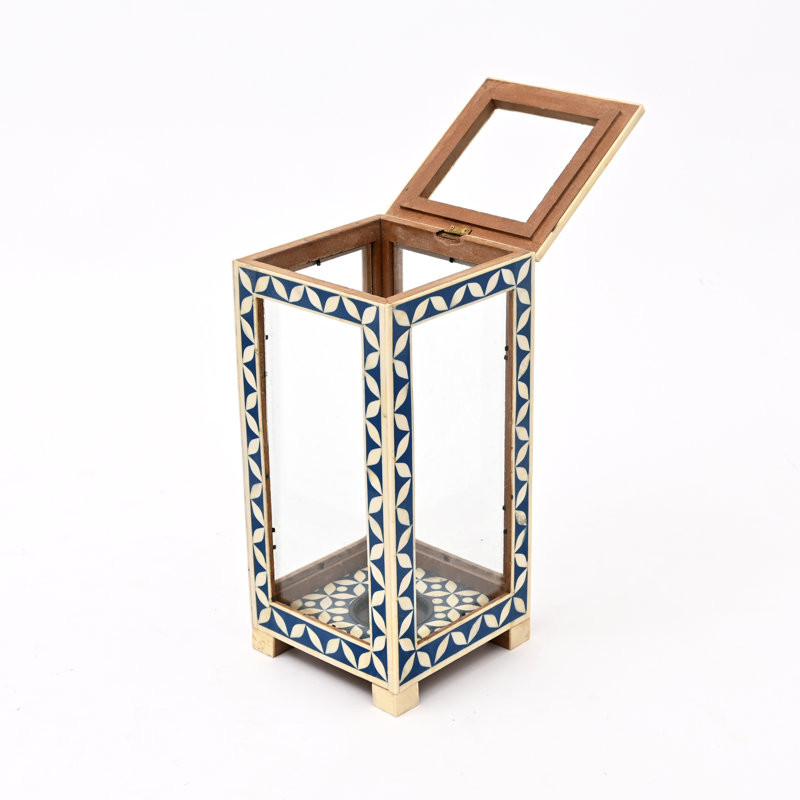 Outdoor Lantern, 38.1cm H x 17.78cm W x 17.78cm D