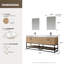Ensemble de meuble-lavabo double 72 po avec miroir Alistair-1019535856-1000041733-1000041732