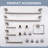 9 - Piece Bathroom Hardware Set-92757009