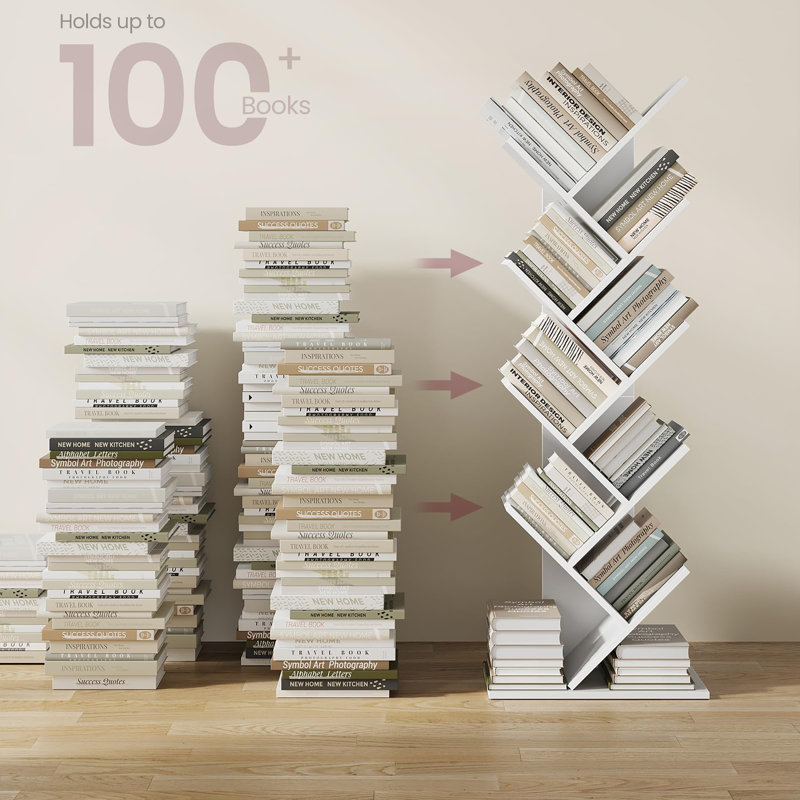 131.6cm H x 50cm W Bookcase, White
