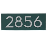 Floating 1-Line Wall Address Plaque