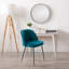 Chaise d'appoint en velours Steller-740009228