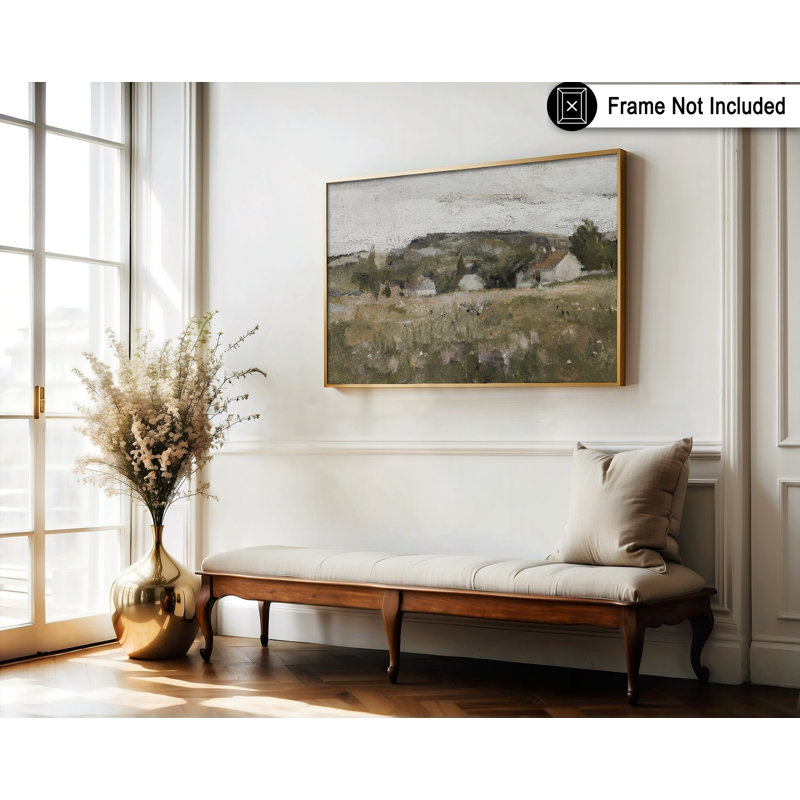 Maison de campagne panoramique, Unframed, Poster, 08"H x 10"W