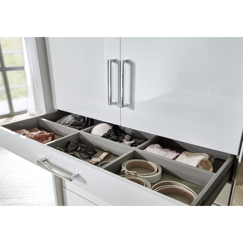 Harburg 3 Door Wardrobe, Alpine White