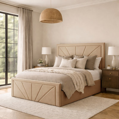 Phoenix Upholstered Storage Bed Frame
