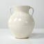 Approx. 9" High Off Whtie Ceramic Vase with Two Handles