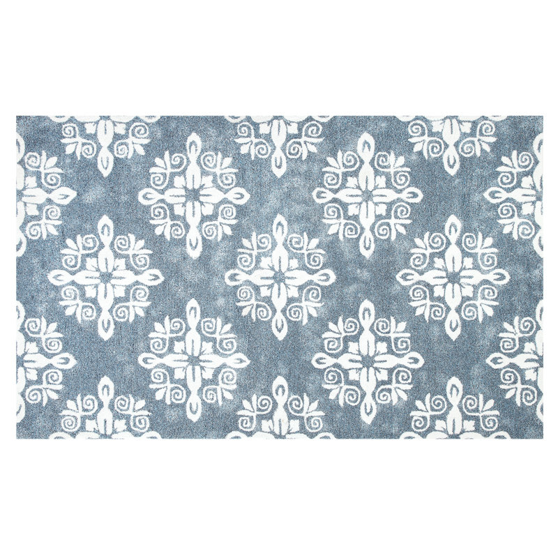 Riehl Floral Indoor / Outdoor Rug, Rectangle 5' x 8'