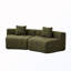 Canapé modulaire courbé 2 places avec 2 coussins-133675005-133675012-133675013
