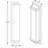 Bessoir Aluminum LED Wall Light-61220445