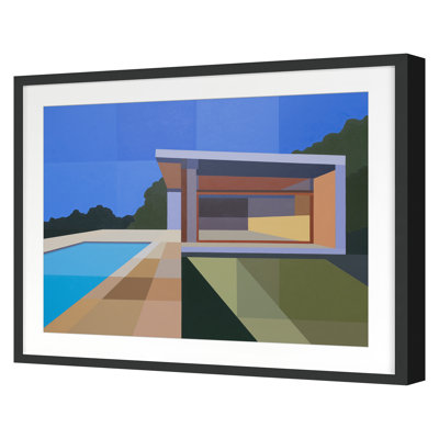 Pool House Print by Burgess, Andy