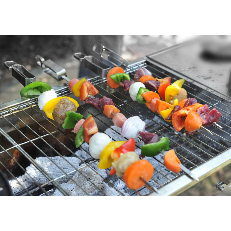 Jokari Stainless Steel 6-in-1 BBQ Grill Tool Set with LED Light