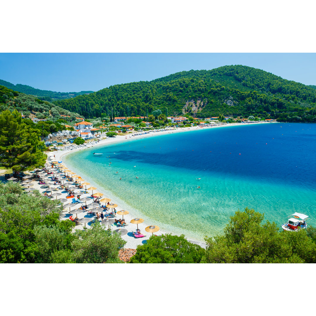 Panormos Strand - Leinwandbild