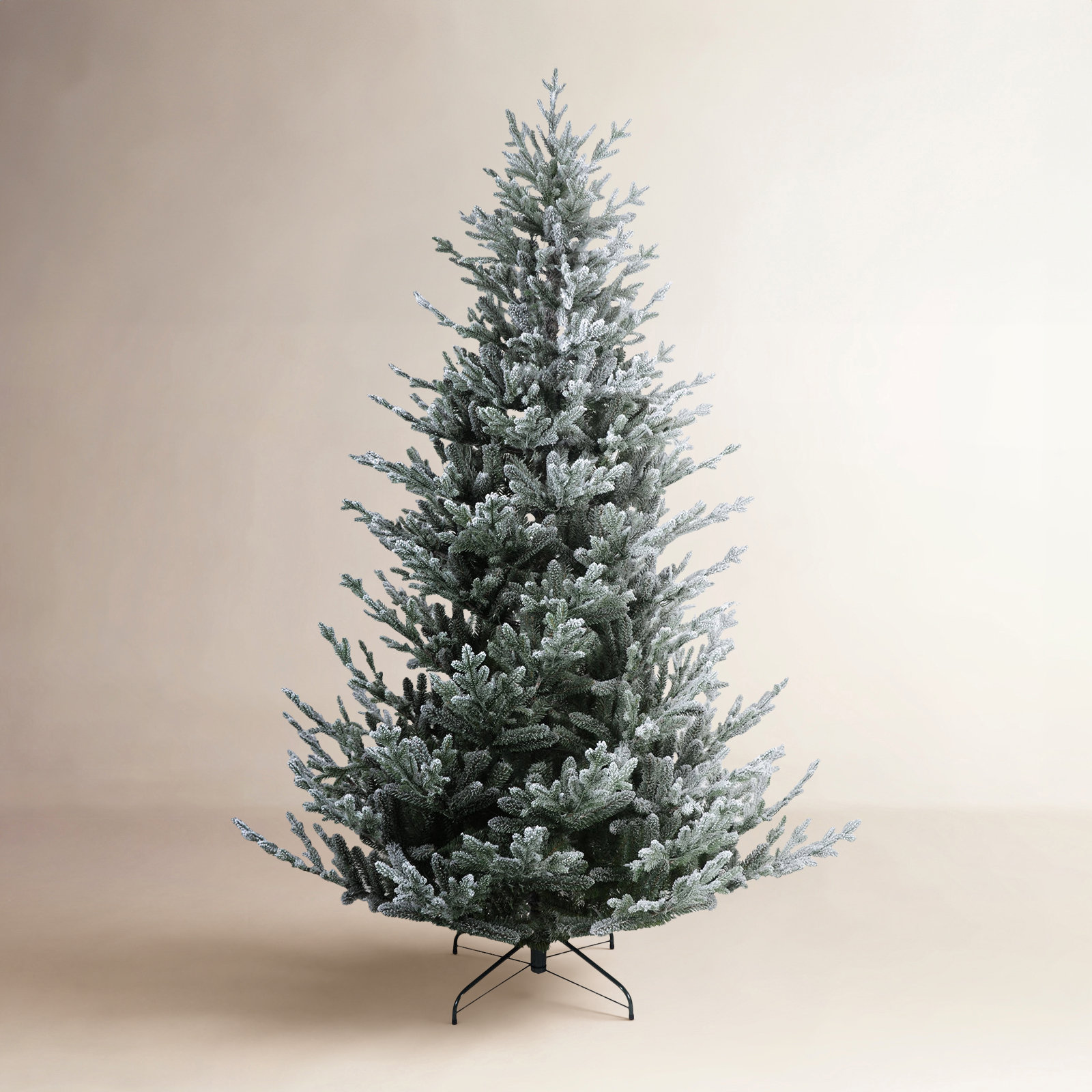 Frosted Fir Christmas Tree, 7.5' H