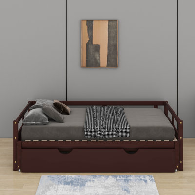 Twin Size Extending Daybed With Trundle