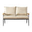 Ukiah 2 Seater Faux Leather Sofa-1795398024
