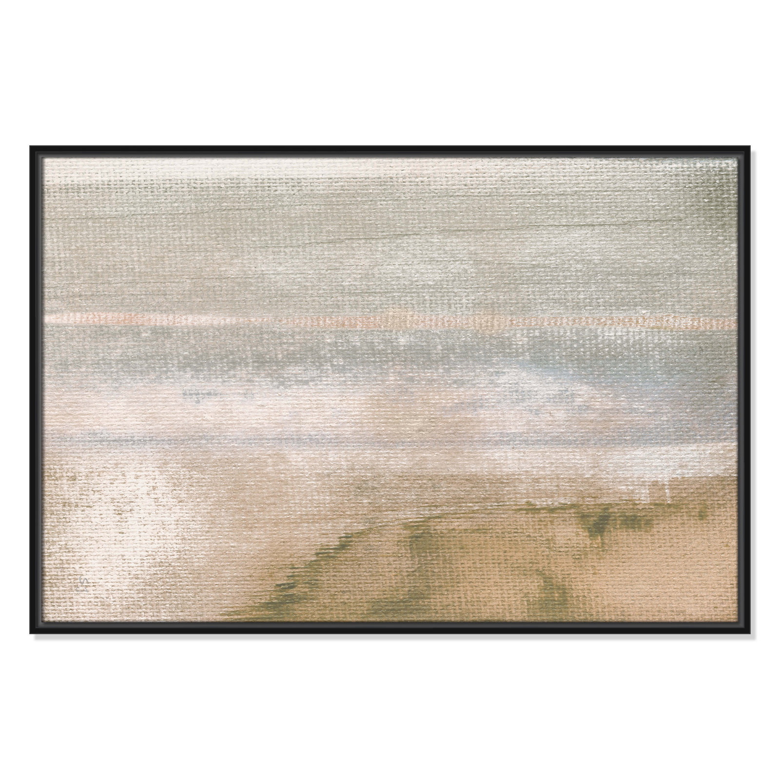 Ardsley "Dusk on Sand Lake II" Print by Susan Jill, Black, 37.5" W x 25.5" H