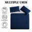 Ensemble de couvre-lits matelassés surdimensionnés Oxford, ensemble de literie en microfibre douce inspiré des hôtels-124686662-124686674