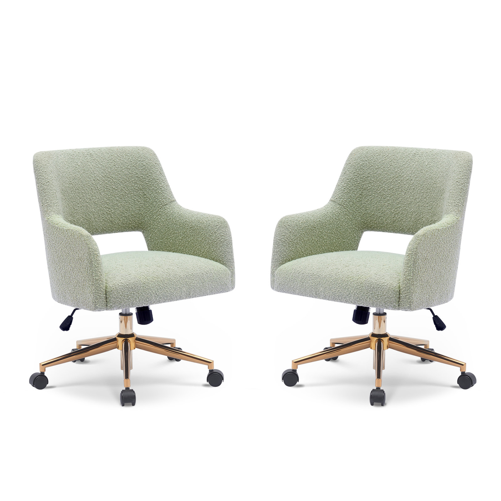 Swivel Office Chair, Green