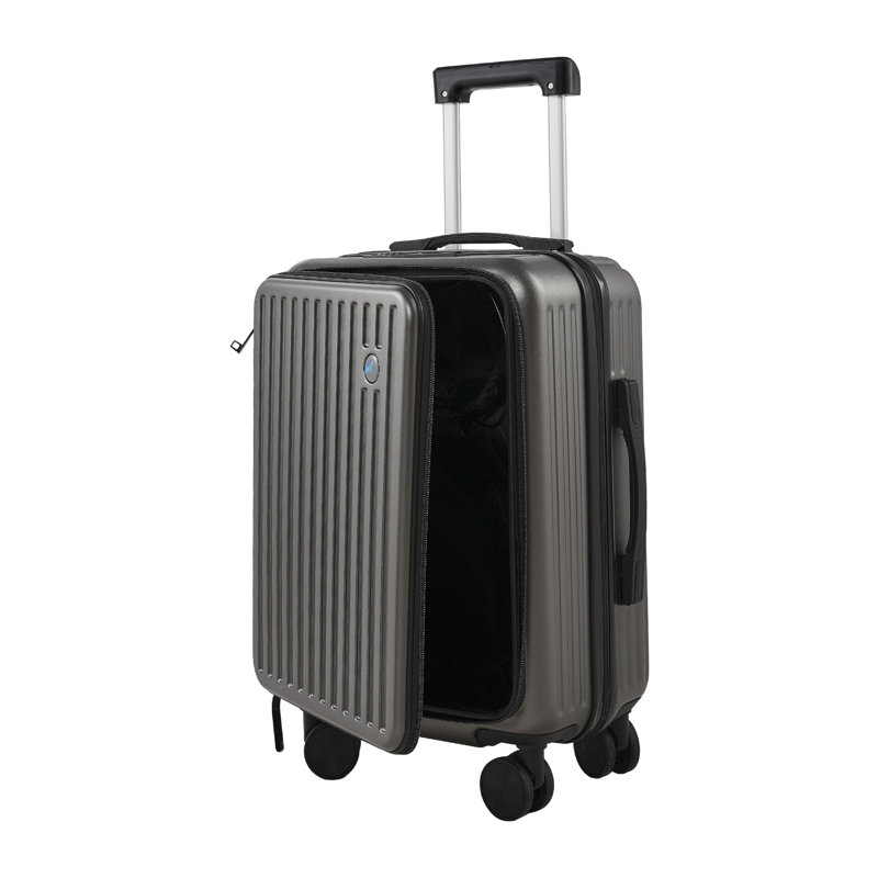 20-Inch Travel Suitcase with Combination Lock